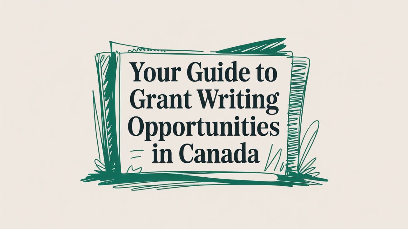 Your Guide to Grant Writing Opportunities in Canada