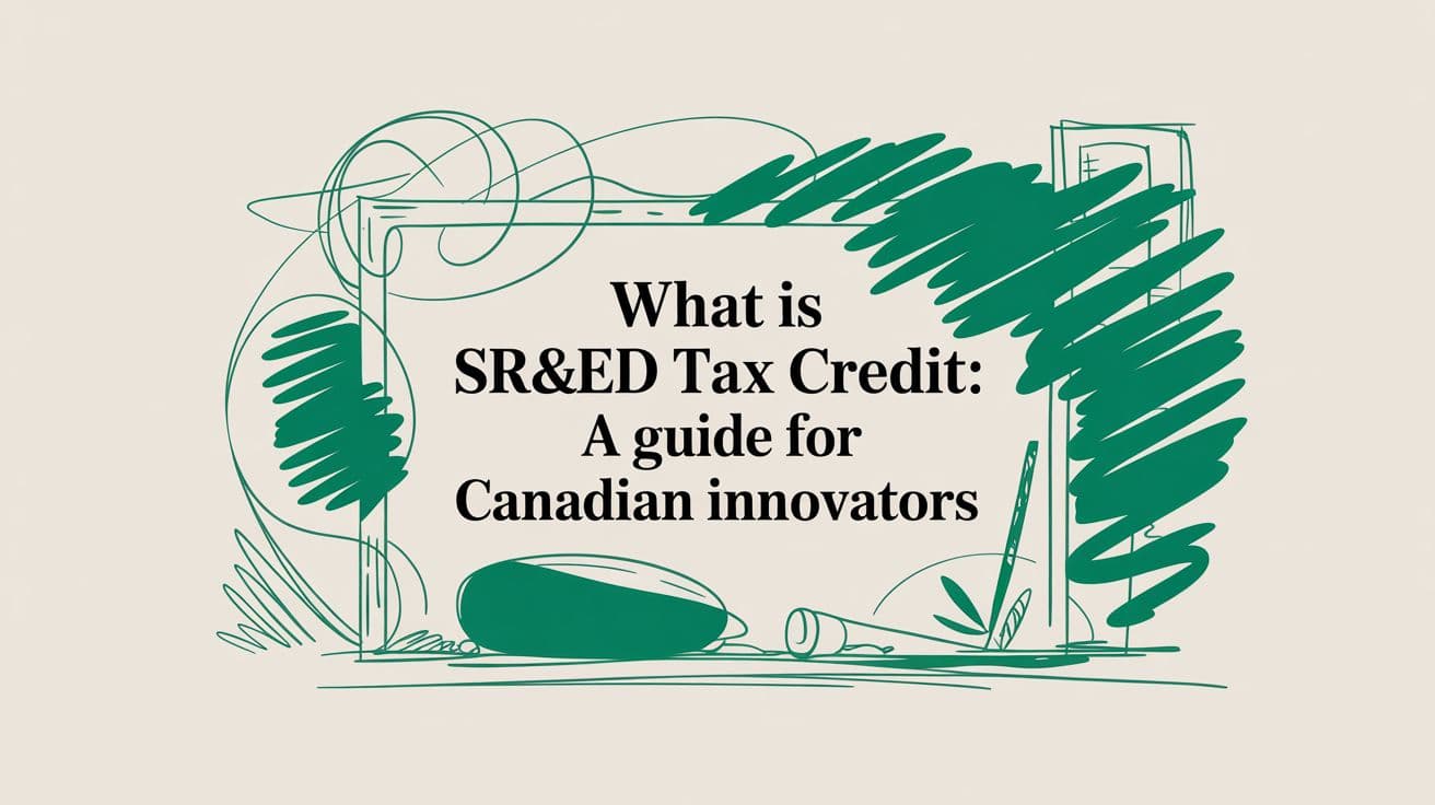 What Is SR&ED Tax Credit A Guide for Canadian Innovators