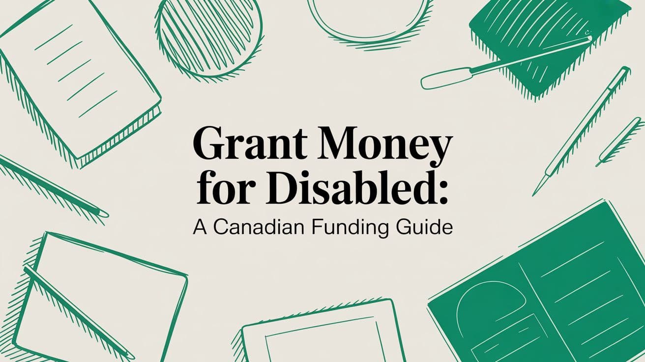 Grant Money for Disabled: A Canadian Funding Guide