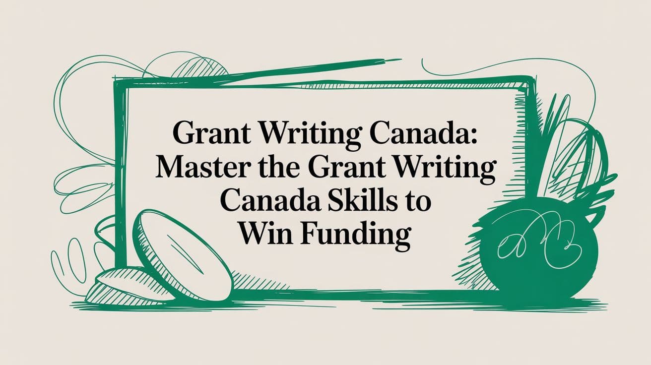 Grant Writing Canada: Master the grant writing canada skills to win funding