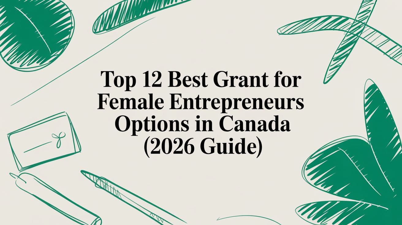 Top 12 Best Grant for Female Entrepreneurs Options in Canada (2026 Guide)