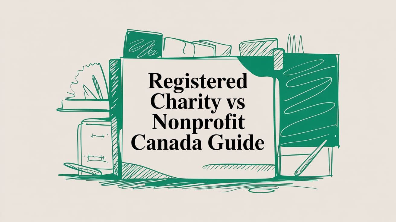 Registered Charity vs Nonprofit: Canada Guide