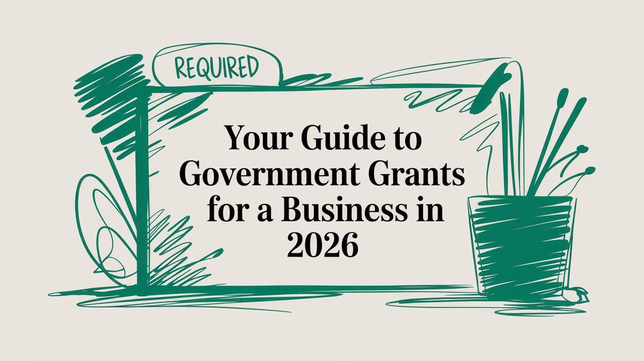 Your Guide to Government Grants for a Business in 2026