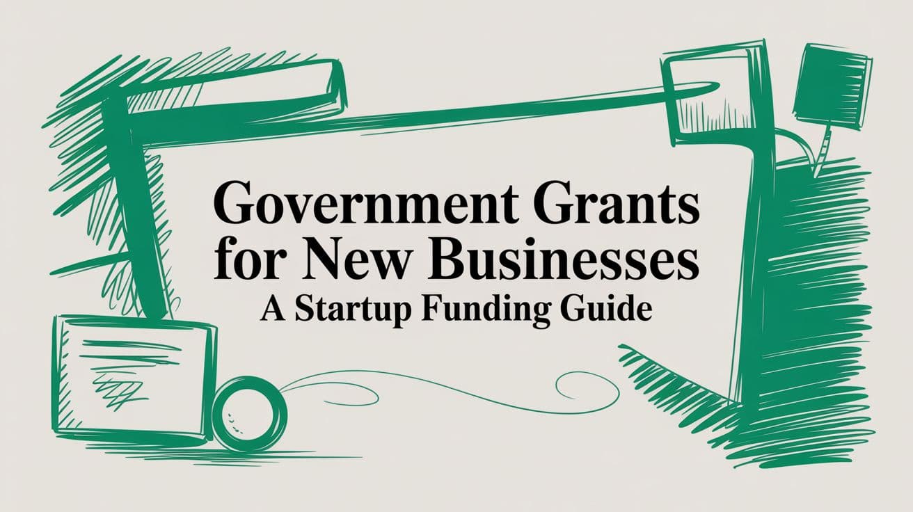 Government Grants for New Businesses a Startup Funding Guide