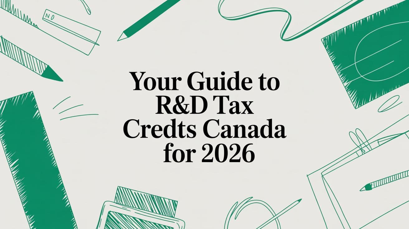 Your Guide to R&D Tax Credits Canada for 2026